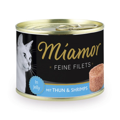 Miamor Filet Thun Shrimp 185gD