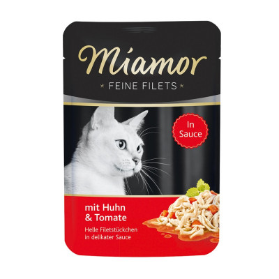 Miamor Filet Huhn+Tomate 100gP