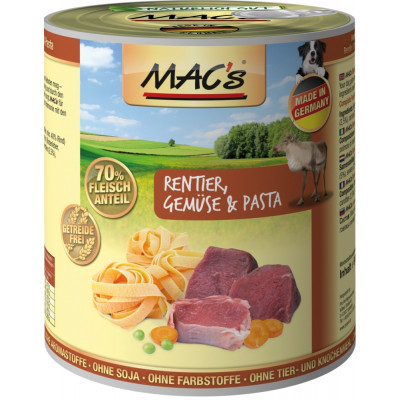MAC-'s DOG Rentier & Gemüse...