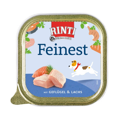 Rinti Feinest Gefl+Lachs 150gS