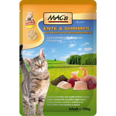 Macs Cat Huhn+Ente+Schri 100gP