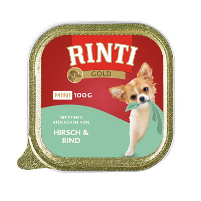 Rint.Gold Mini Hirs+Rind 100gS