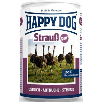 HappyDog Strauß Pur 400gD
