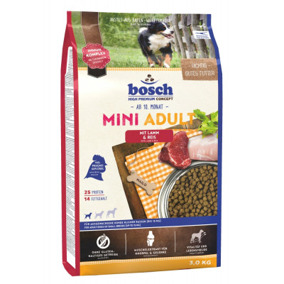 Bosch Mini Lamm+Reis 3kg