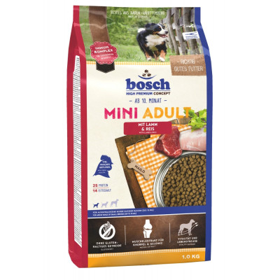 Bosch Mini Lamm+Reis 1kg