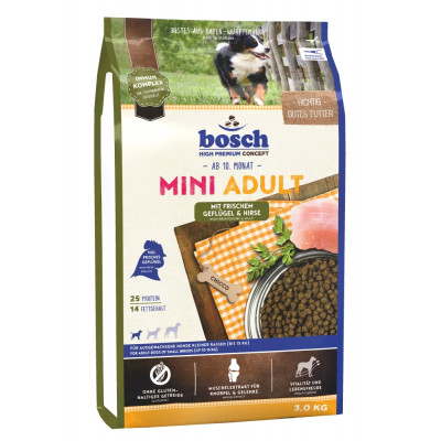 Bosch Mini Geflügel+Hirse 3kg