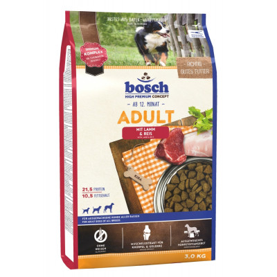 Bosch Lamm+Reis 3kg