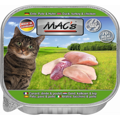 Macs Cat Ente-Pute-Huhn 100gS