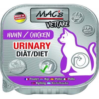 Macs Cat VetC.Urin.Huhn 100gS