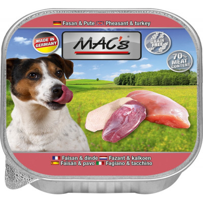 MAC-'s DOG Fasan & Pute 150g