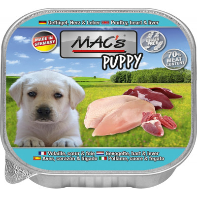 Macs Dog Puppy Gefl.+H+L 150gS