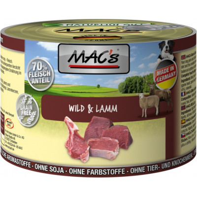 MAC-'s DOG Wild & Lamm 200g