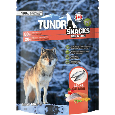 Tundra Skin+Coat Lachs 100g
