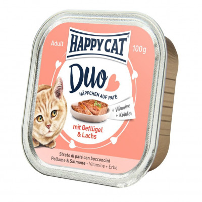 HappyCat Duo Pate Geflügel...