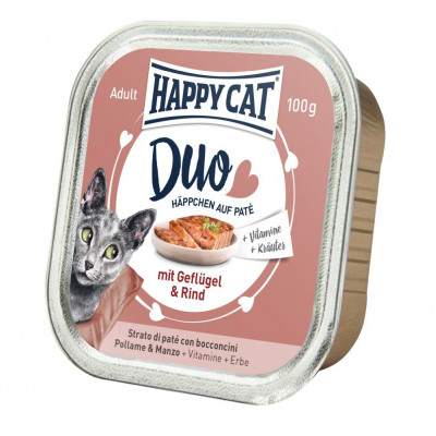 HappyCat Duo Pate Geflügel...