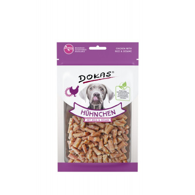 Dokas DOG Hühn+Reis+Sesam  70g