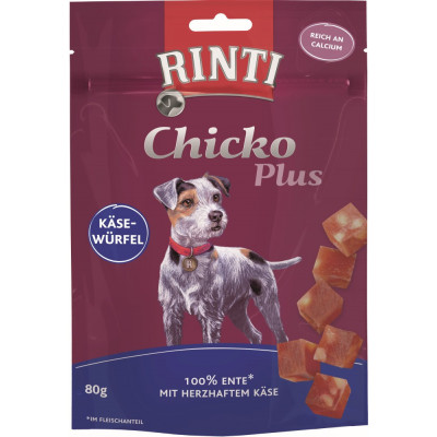 Rinti Chicko+ Käsewür.Ente 80g