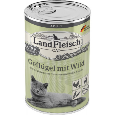 LaFl.Cat Topf Gefl.+Wild 400gD
