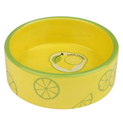 Trixie Keramiknapf Fresh Fruits - 0,8 L - gelb