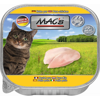 Macs Cat Huhn PUR 100gS