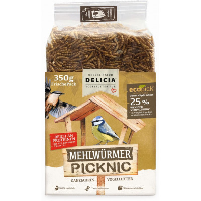 DELICIA Mehlwürmer VP 0,35kg