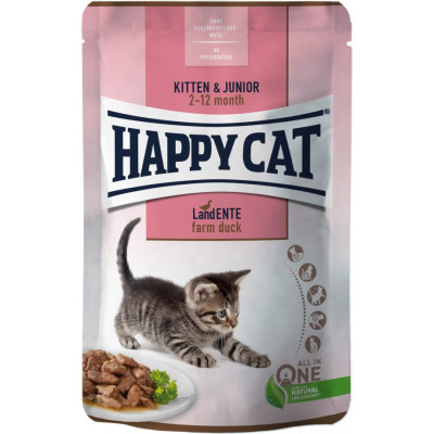 HappyCat Kittn Land Ente 85gP