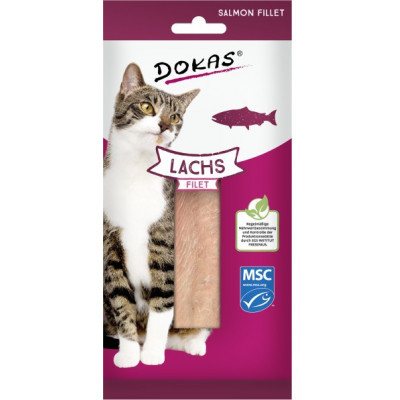 Dokas Cat Filet Lachs 22g