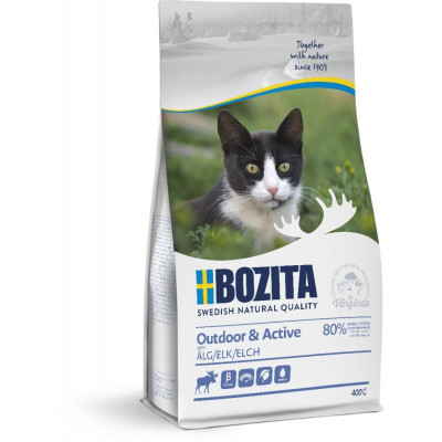 Boz.Cat Outdoor+Activ Elk 400g