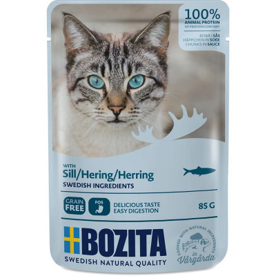 Bozita Cat HiSoße Hering 85gP