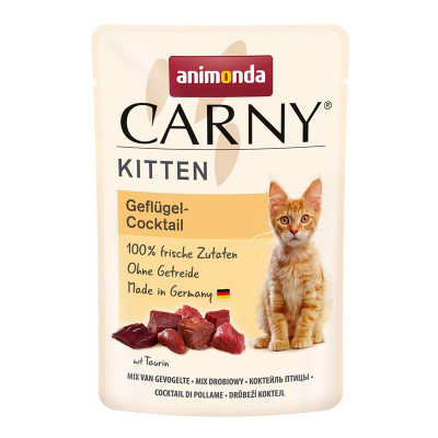 Carny Kitten Rind+Geflügl 85gP