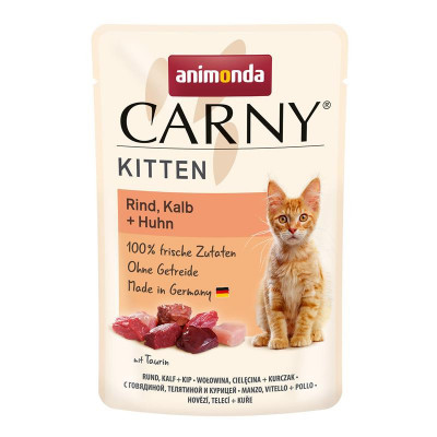 Carny Kitten Rind+Kalb+Hu 85gP