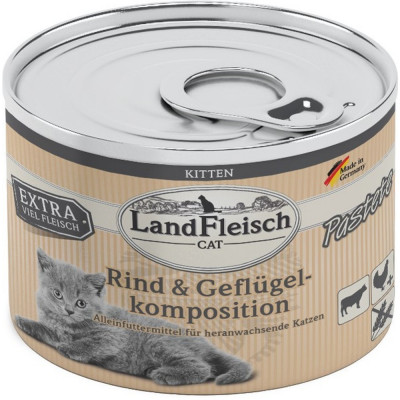 Landfleisch Cat Kitten Rind...