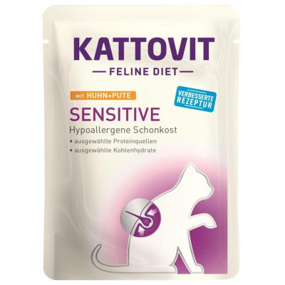 Kattovit Sensi Huhn Pute 85gP