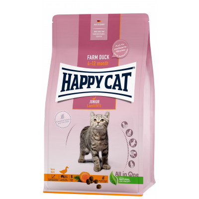 HappyCat Junior Land Ente 4kg