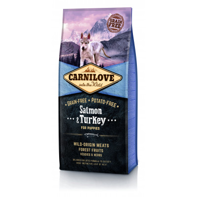 Carnilove Puppy Salmon+T. 12kg