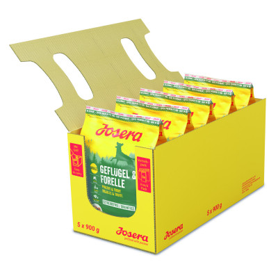 Josera Geflügel+Forelle 5x900g