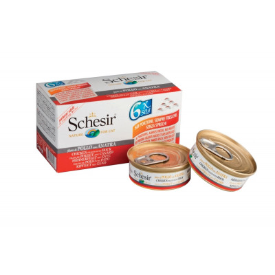 Schesir MP Huhn-Ente    6*50gD