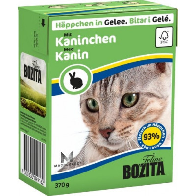 BZ Cat Häpp.Gel.Kaninchen370gT