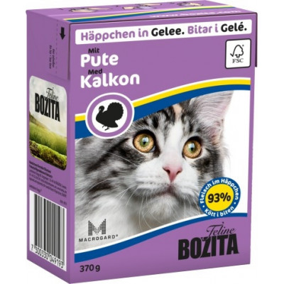 Bozita Cat Häpp.Gel.Pute 370gT