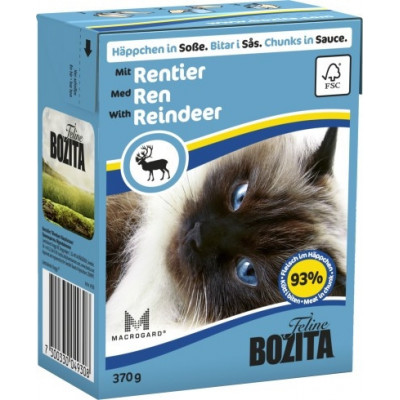 BZ Cat Häpp.Soße Rentier 370gT