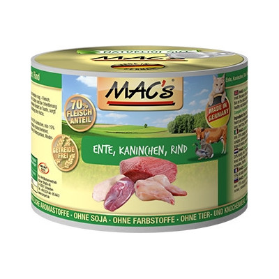 Macs Cat Ente-Kanin-Rind 200gD