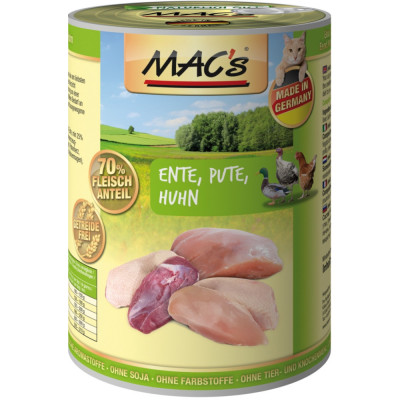 Macs Cat Ente-Pute-Huhn 400gD