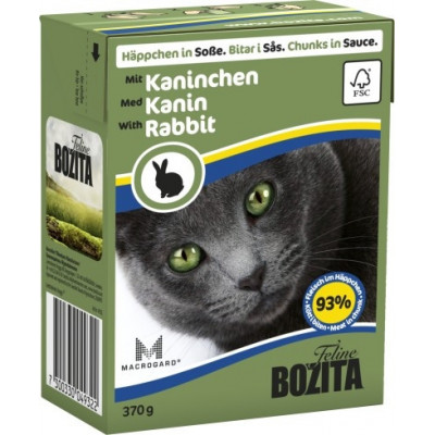 BZ Cat Häpp.Soße Kaninch.370gT