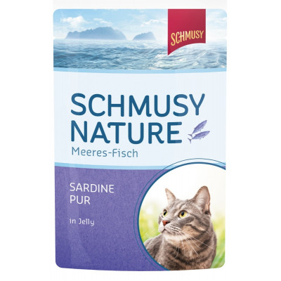 Schmu.Nat.Fisch Sardine  100gP