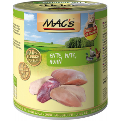 Macs Cat Ente-Pute-Huhn 800gD